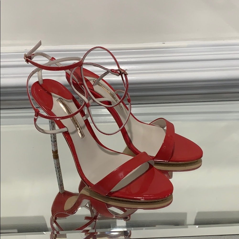 Sophia Webster Patent Leather Strappy Sandals